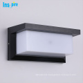 Exterior Cube Aluminum Light Beam Outdoor Wall Light Up Down LED Garden Wall Lamp